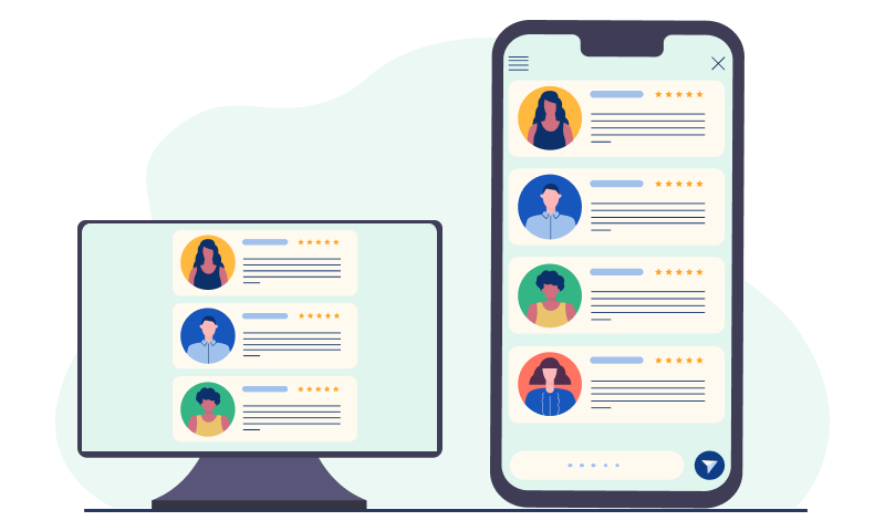 Dental practice building a stronger online review presence