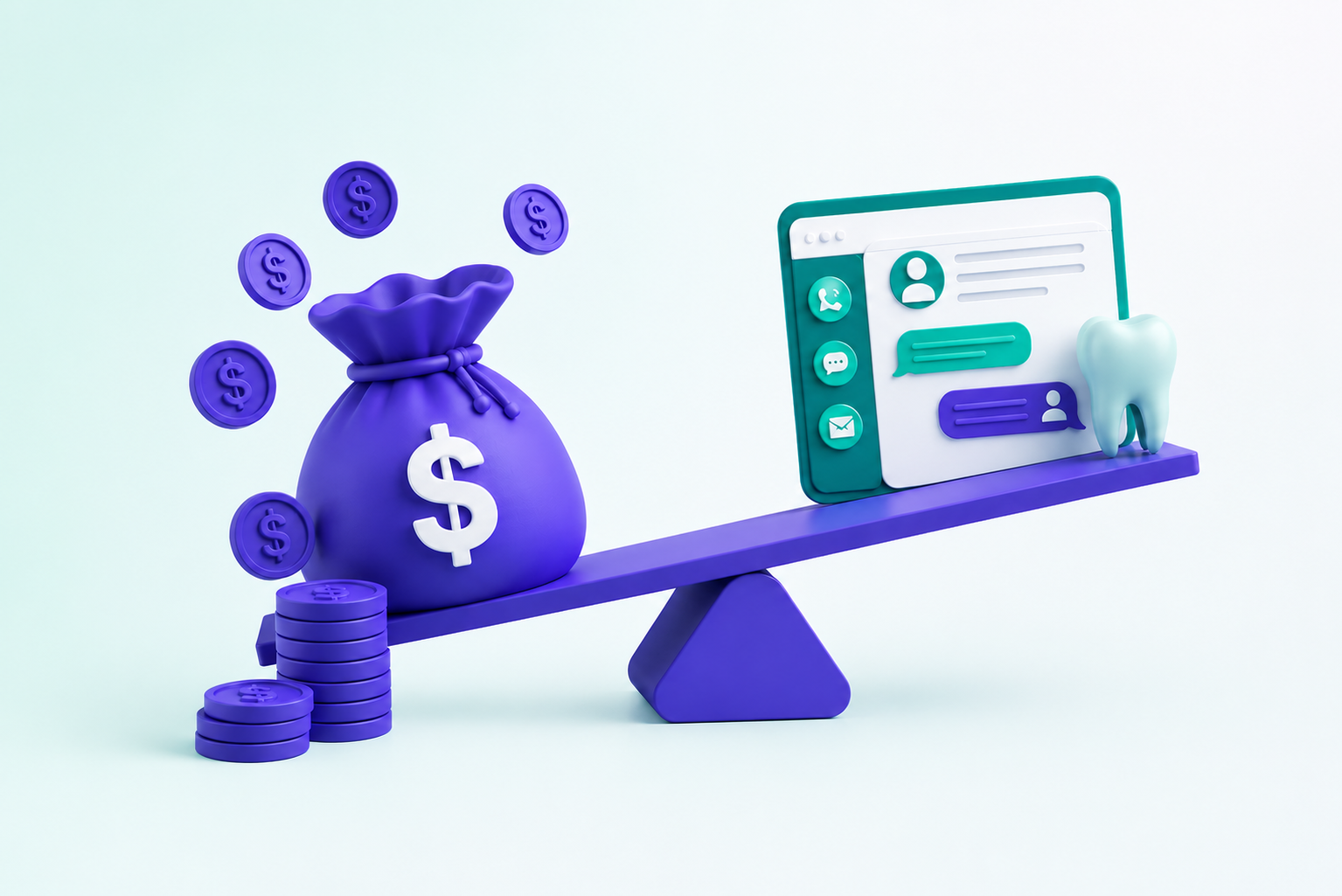 A balance between dental communication software and its cost